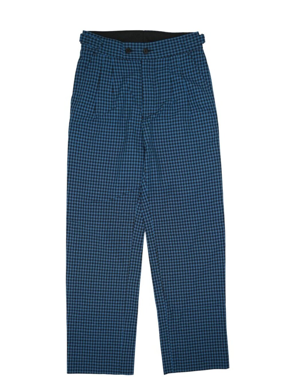 BODE Houndstooth Trousers in Blue
